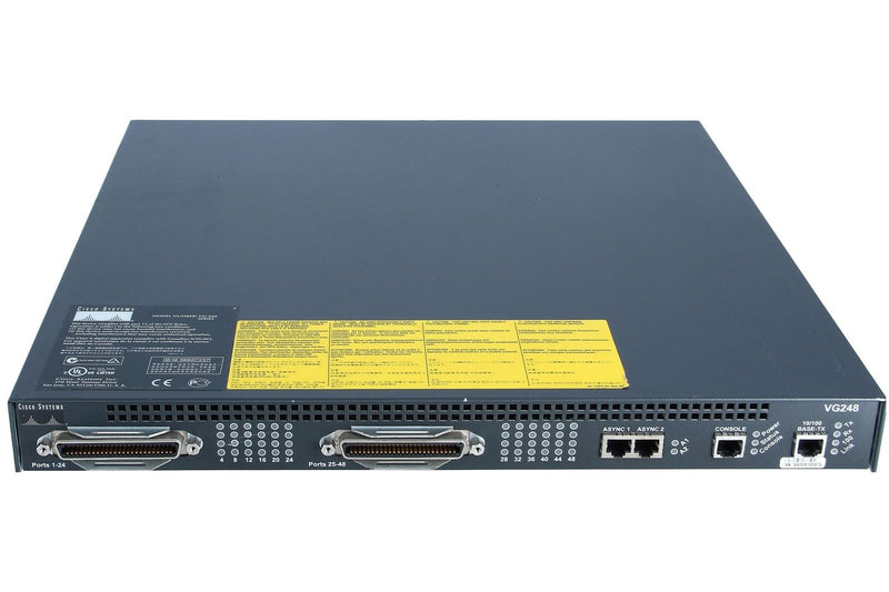 Cisco VG248 48 Port Voice over IP analog phone gateway - Gateway - 48-Port